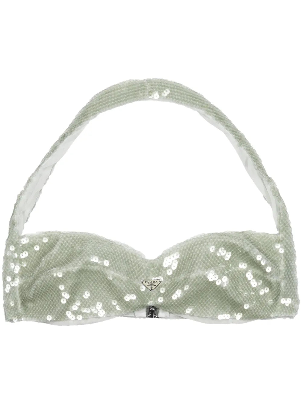 Sequined Tulle Top
