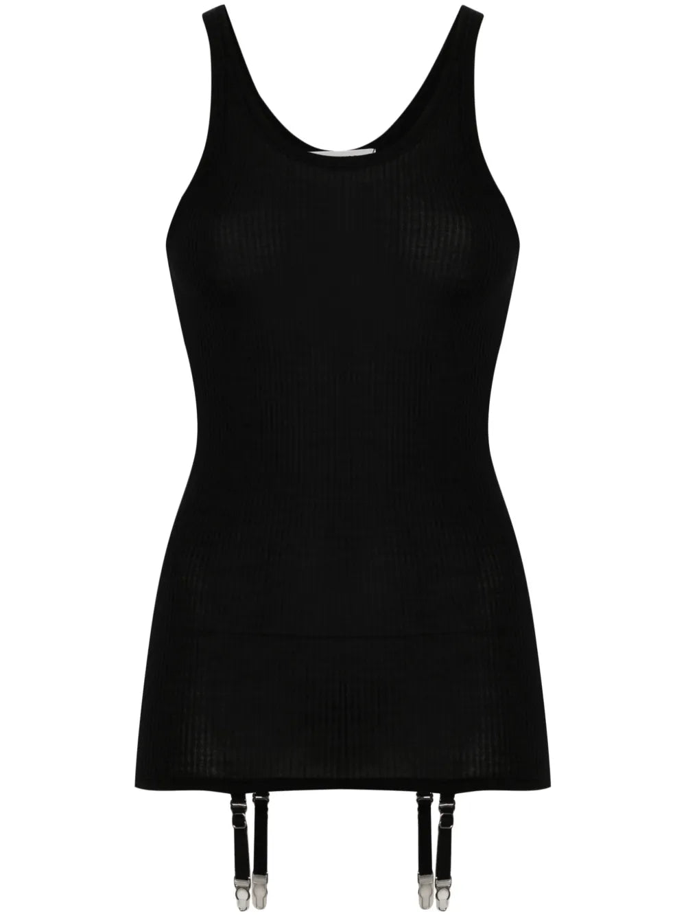 Suspenders-Detail Seamless Tank Top