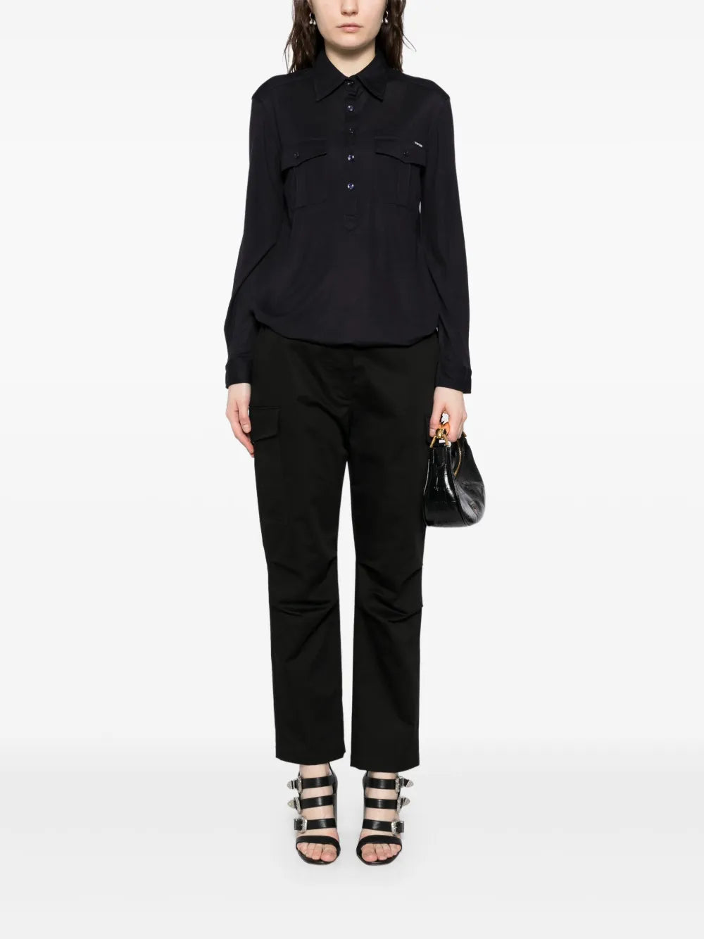 Cotton Cargo Trousers