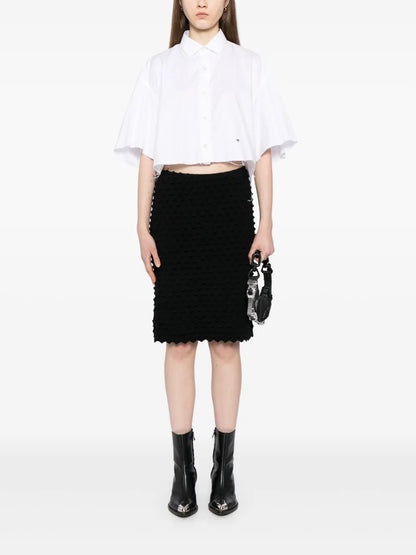 H-Shaped Mid Length Skirt