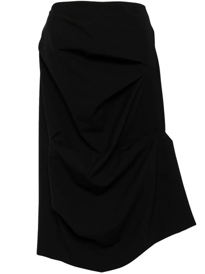 H-Shaped Pleated Skirt