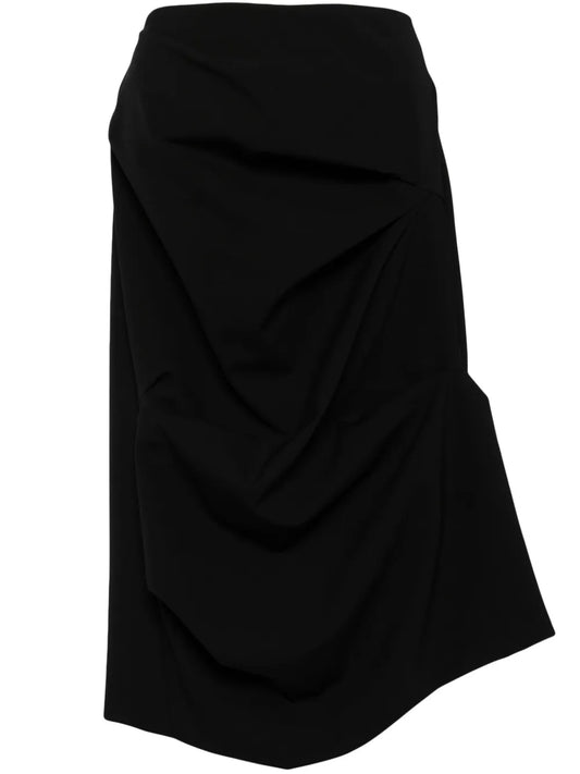H-Shaped Pleated Skirt
