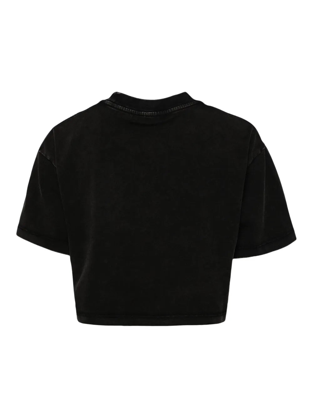 Logo-Embroidered Cropped T-Shirt