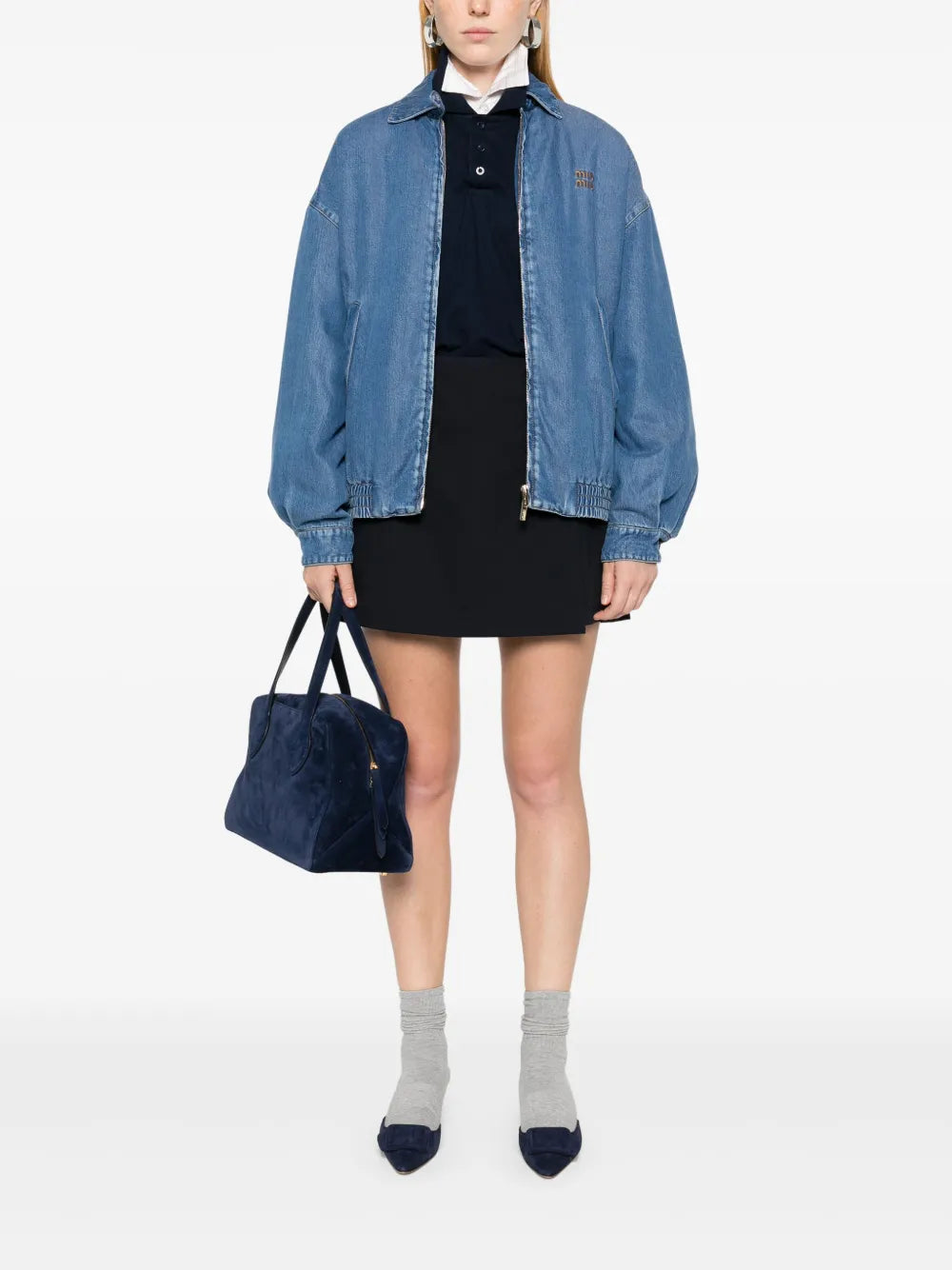 Logo-Embroidered Jacket