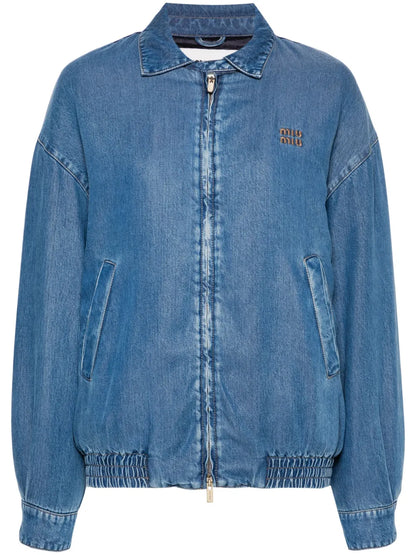 Logo-Embroidered Jacket