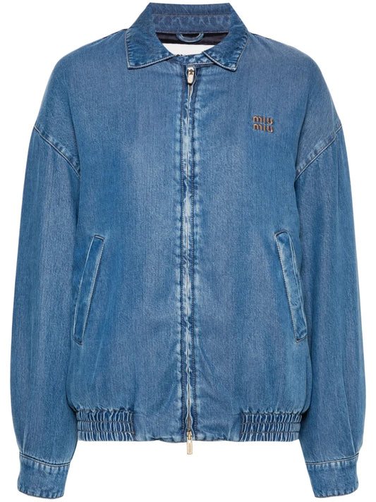 Logo-Embroidered Jacket