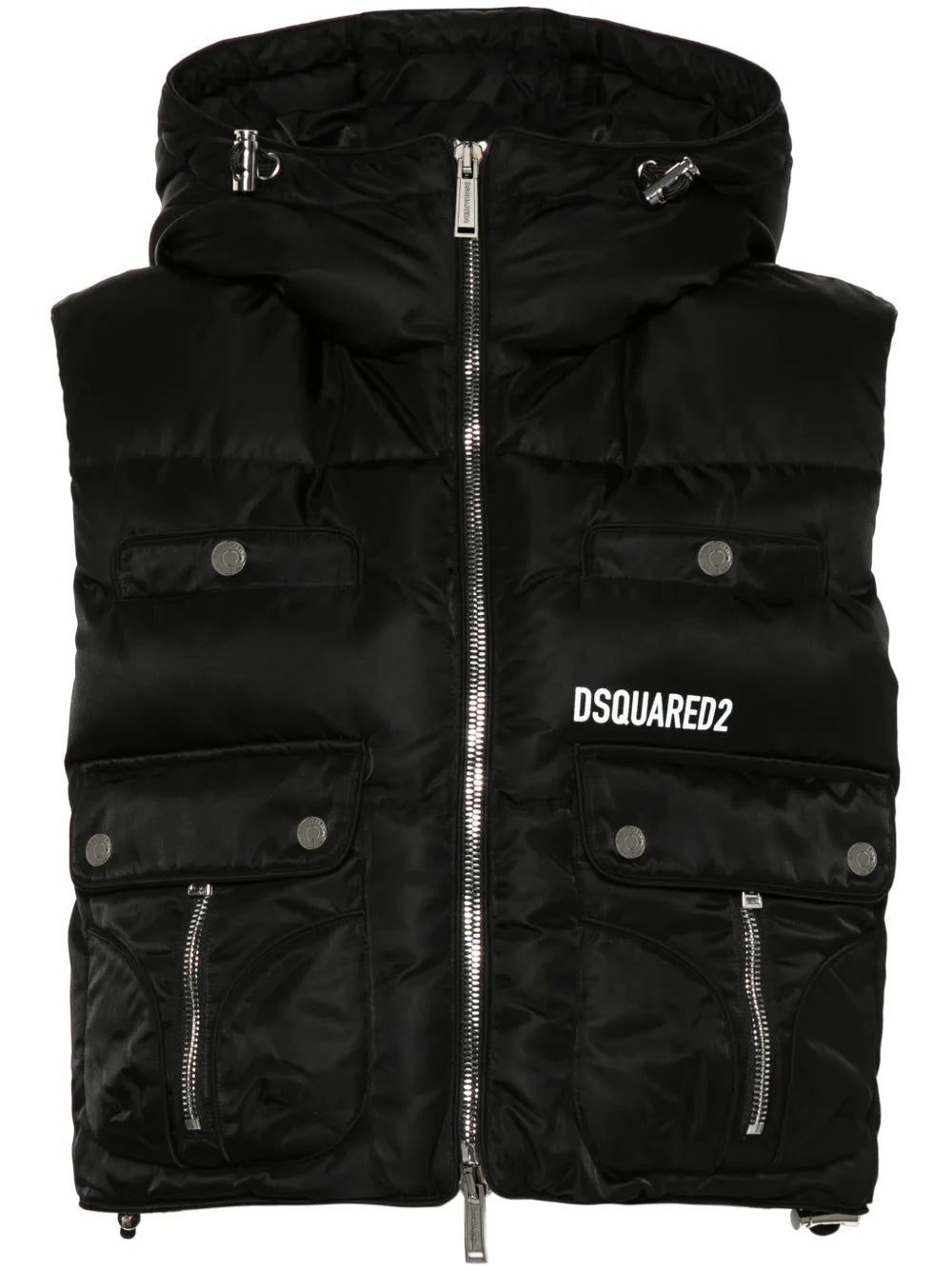 Logo-Print Gilet