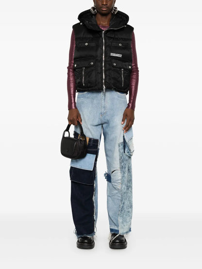 Logo-Print Gilet