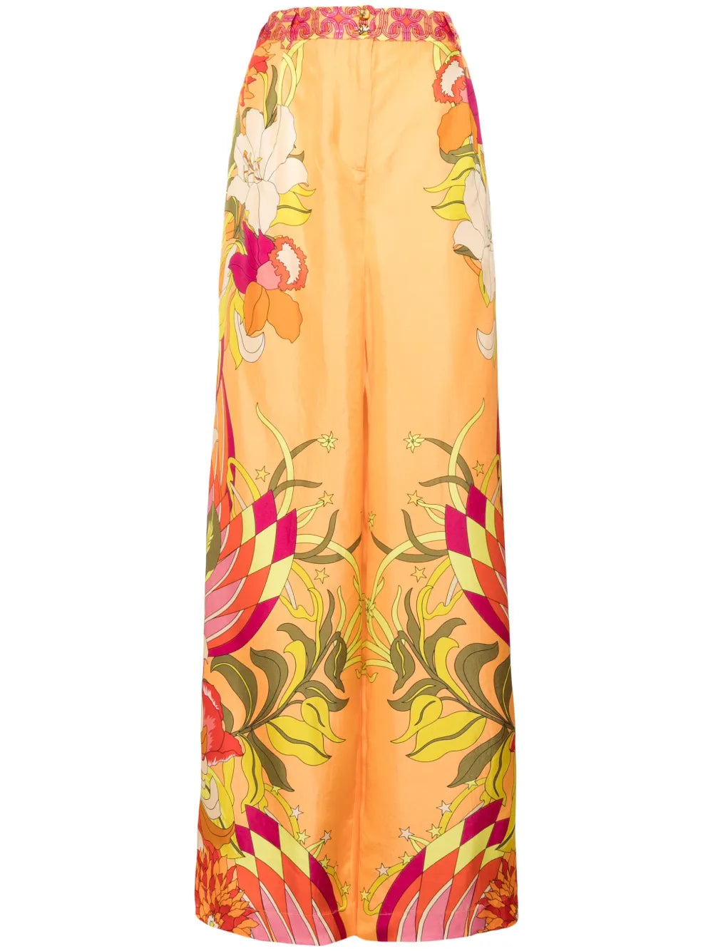 Wide-Leg Waisted Pant