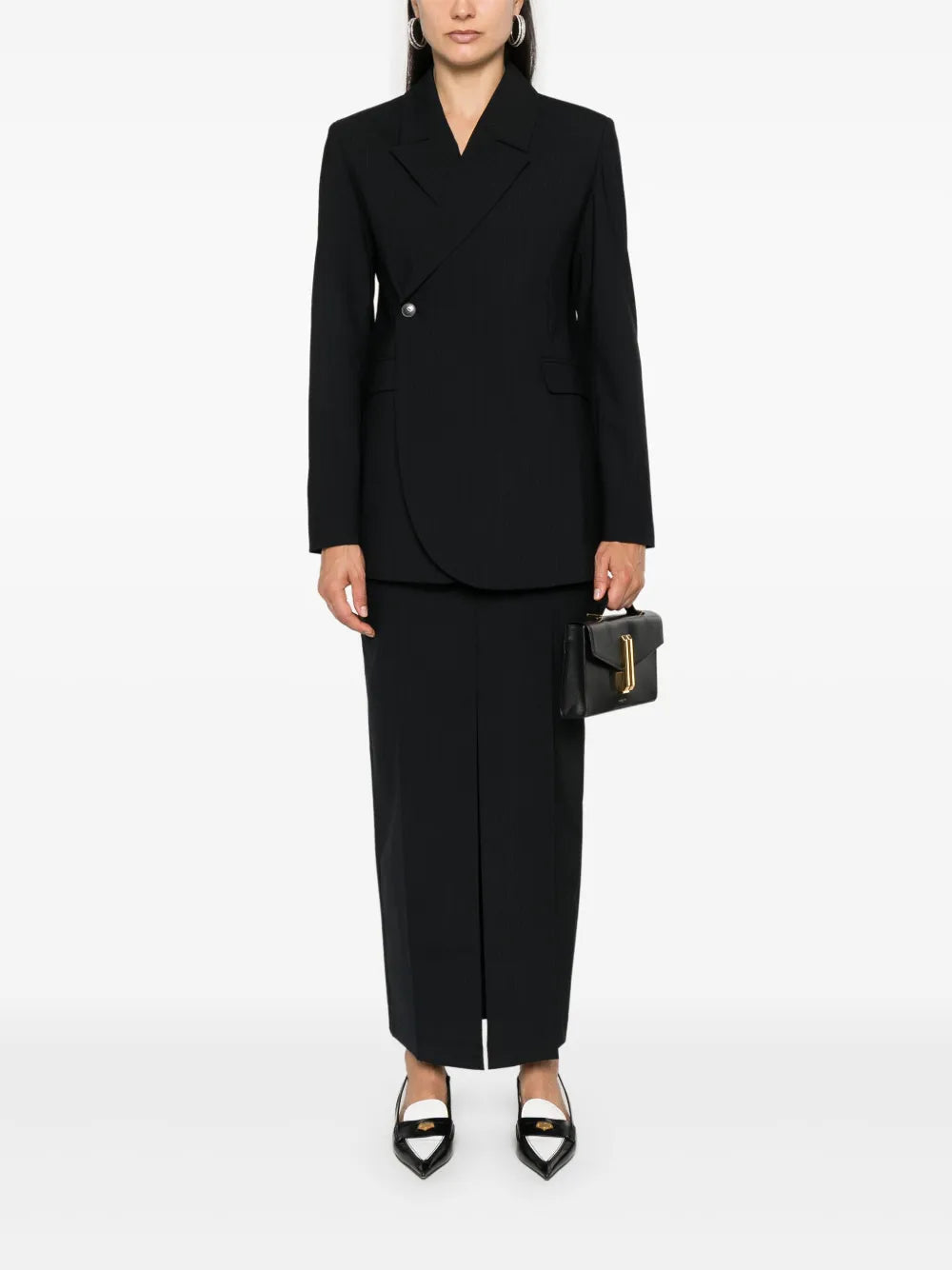 Nina Tailored Maxi Skirt