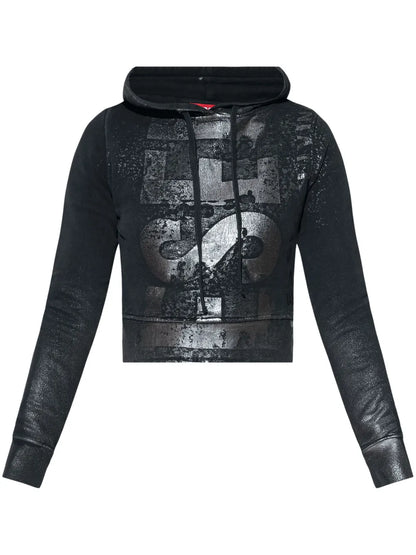 F-Slimmy Logo-Print Hoodie