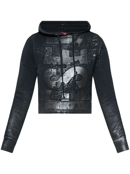 F-Slimmy Logo-Print Hoodie