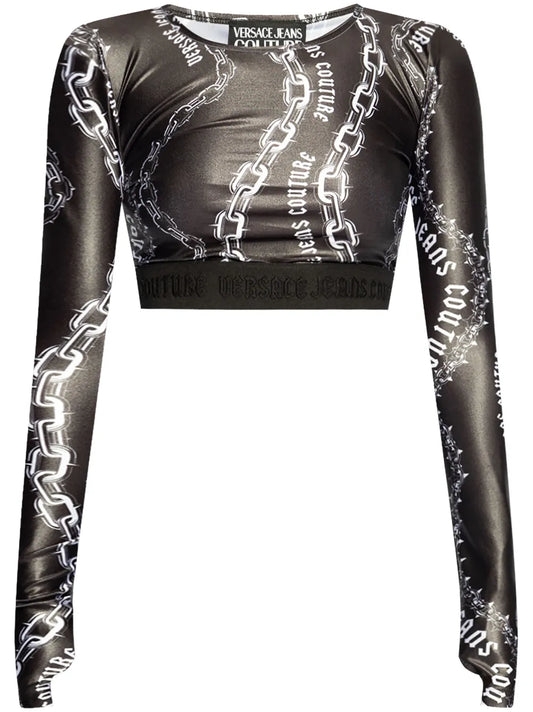Chain Couture Crop Top