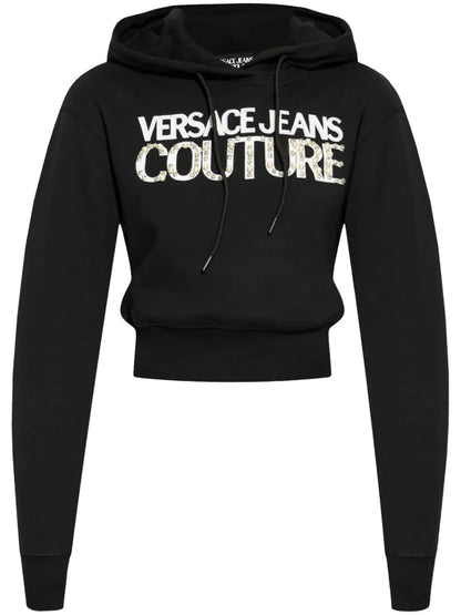 Logo-Print Cotton Hoodie