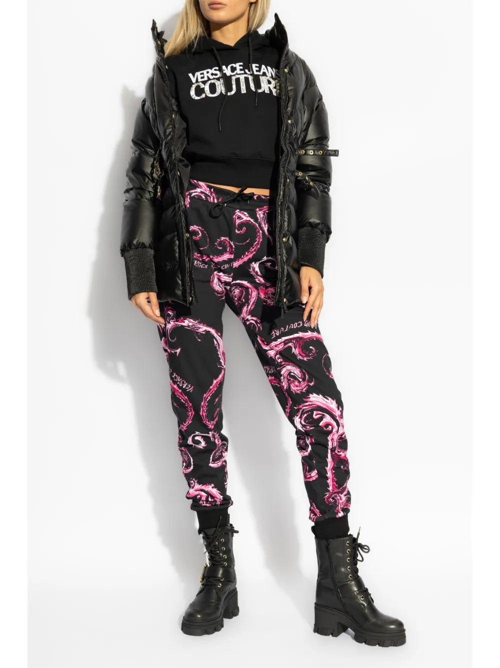 Logo-Print Cotton Hoodie