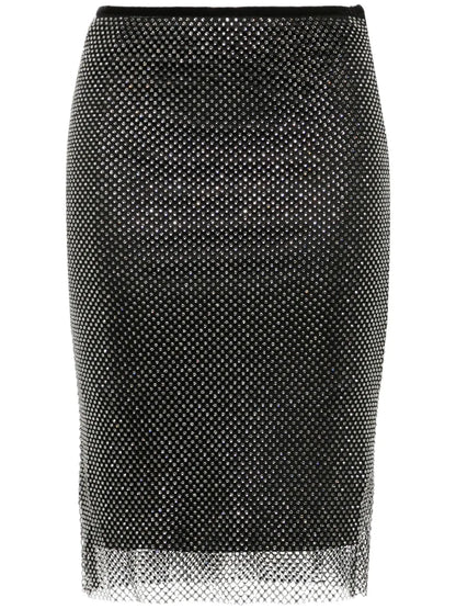 Zinnia Embellished Pencil Skirt