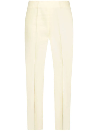 Straight-Leg Tailored Trousers