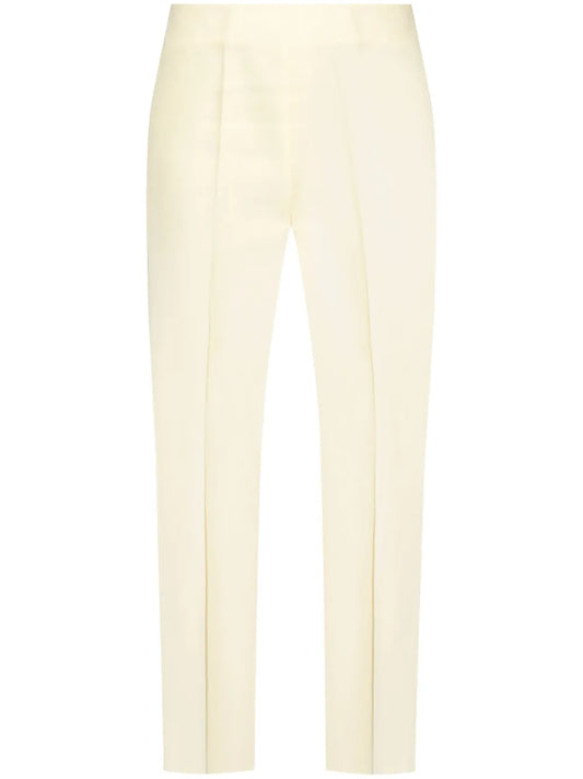 Straight-Leg Tailored Trousers