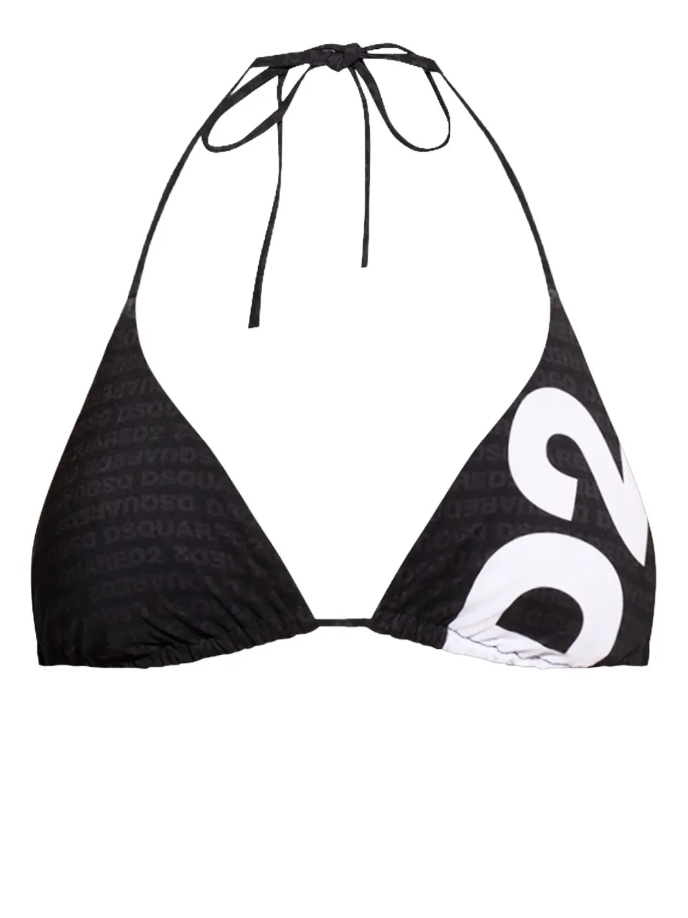 Logo-Print Triangle Bikini Set