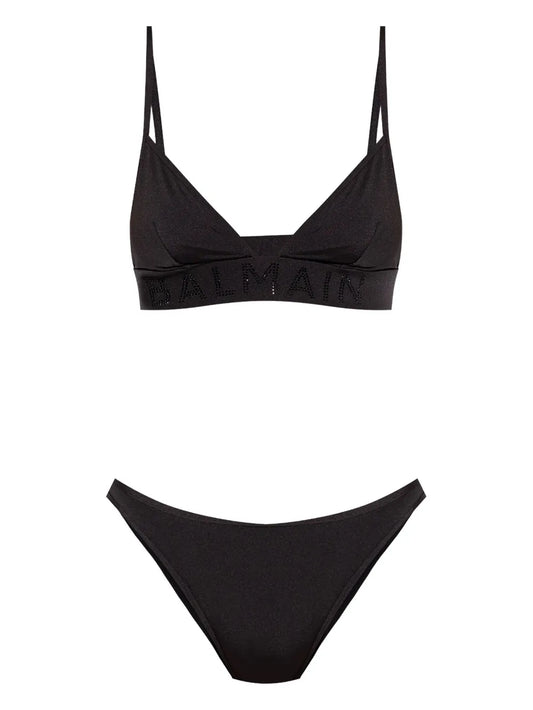 Rhinestone-Embellished Bikini