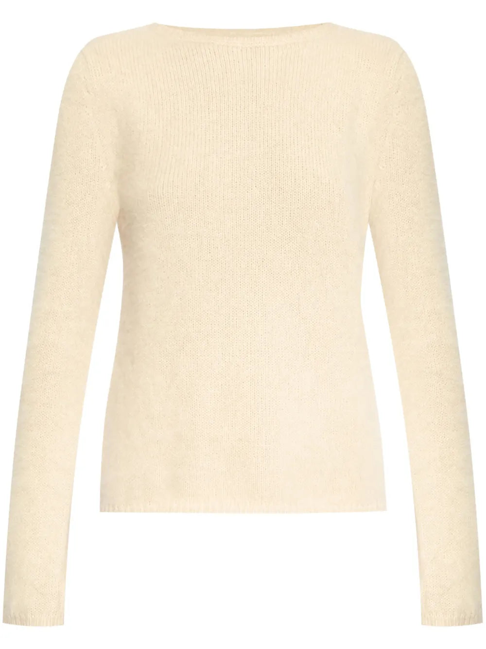 Heart-Detail Knitted Jumper