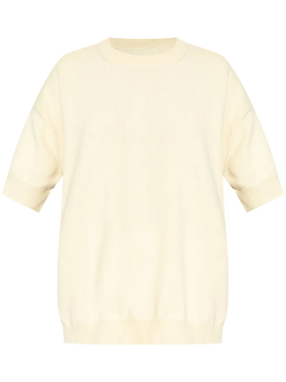 Crew-Neck Knitted T-Shirt