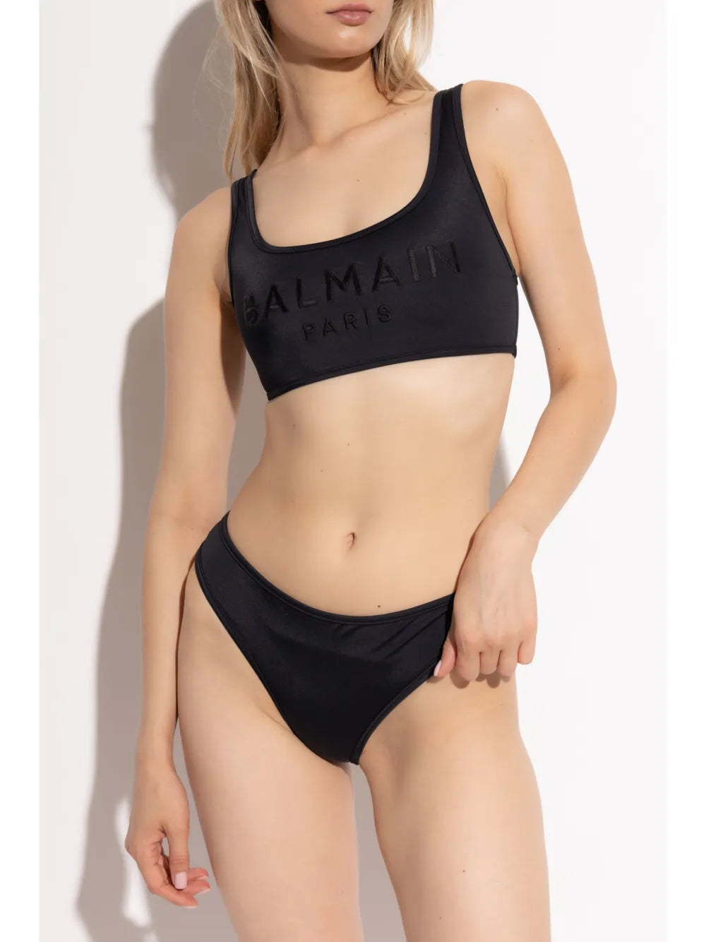Logo-Embroidered Bikini