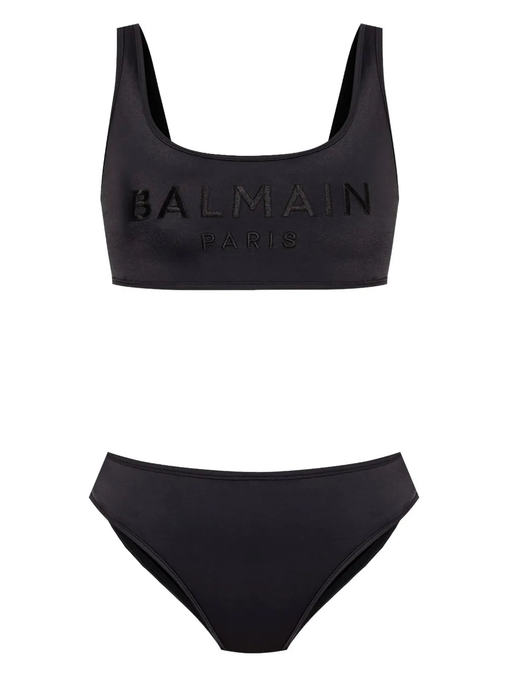 Logo-Embroidered Bikini