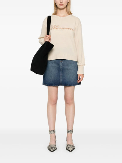 Denim Mini Skirt