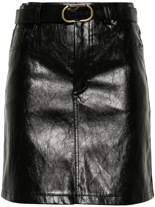 Belted Mini Skirt