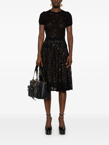 Jacquard Knitted Top