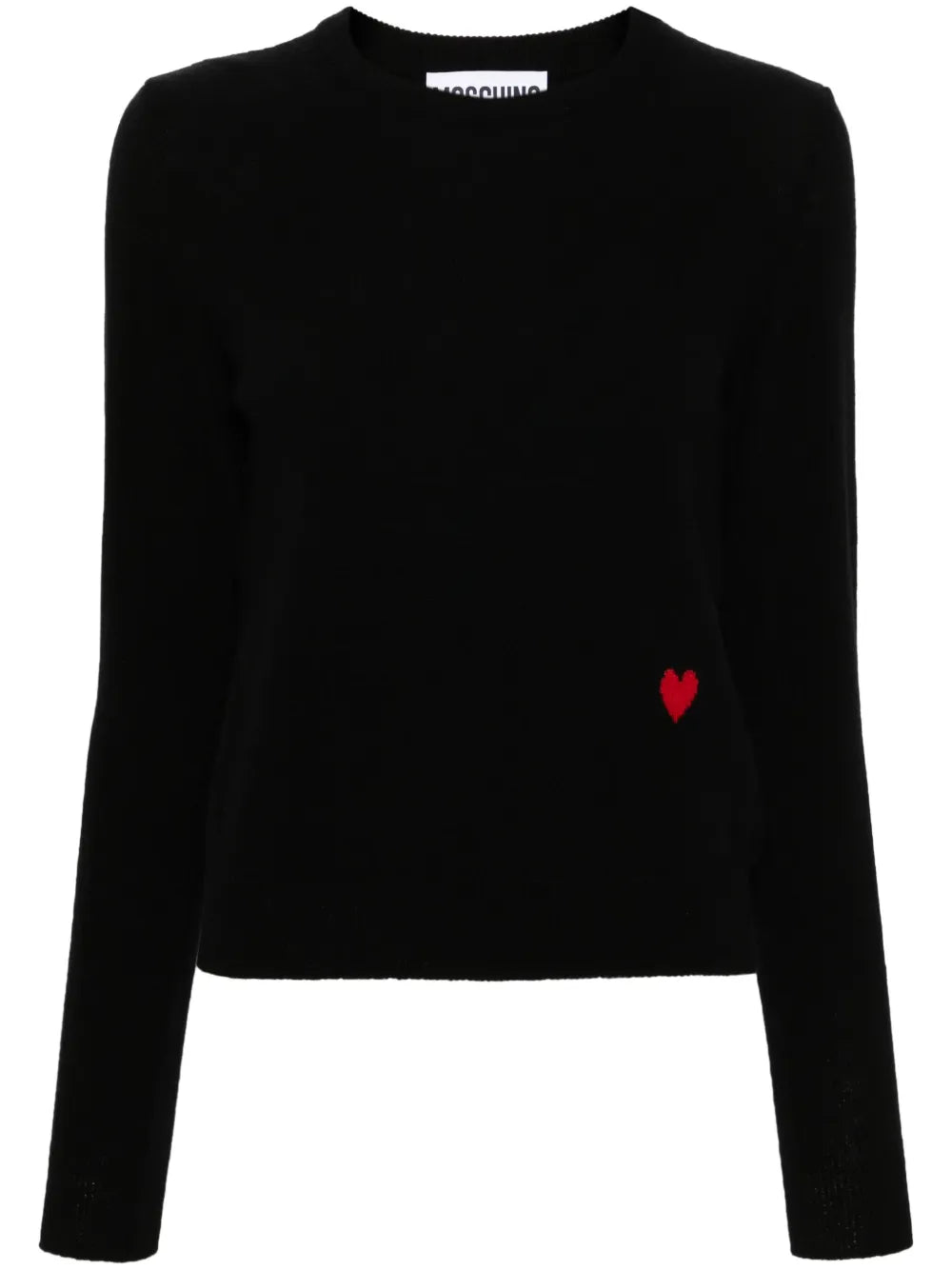 Heart-Motif Sweater