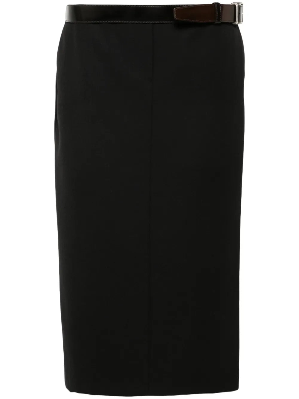 Belted Midi Skirt