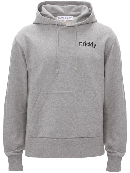 Prickly Slogan-Print Hoodie