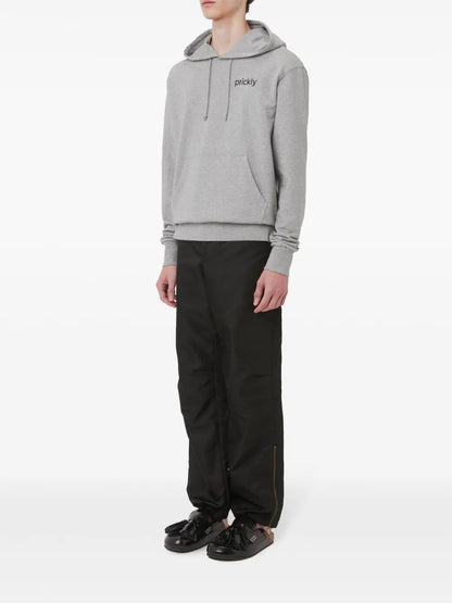 Prickly Slogan-Print Hoodie