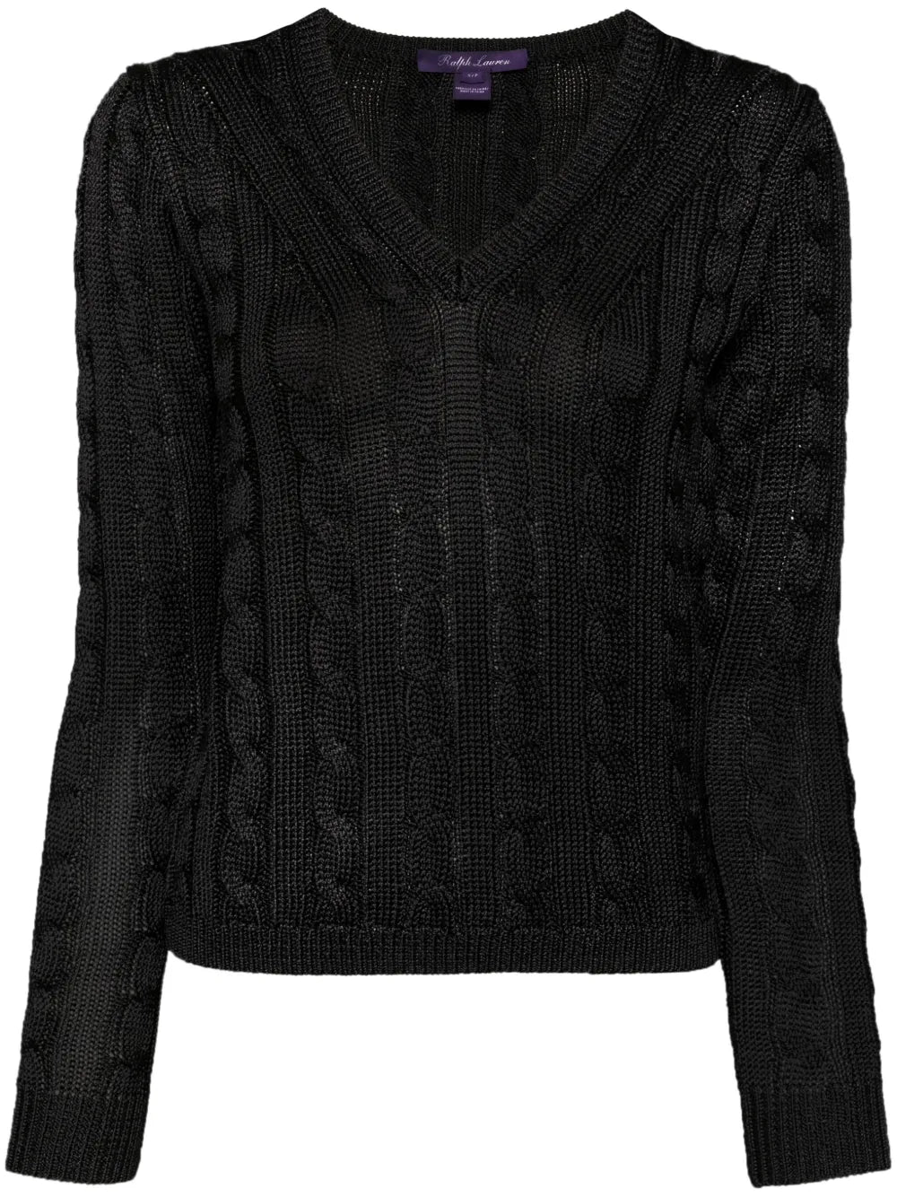 Cable-Knit Silk Jumper