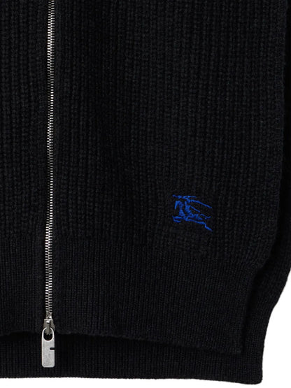 Zip-Up Cashmere Cape