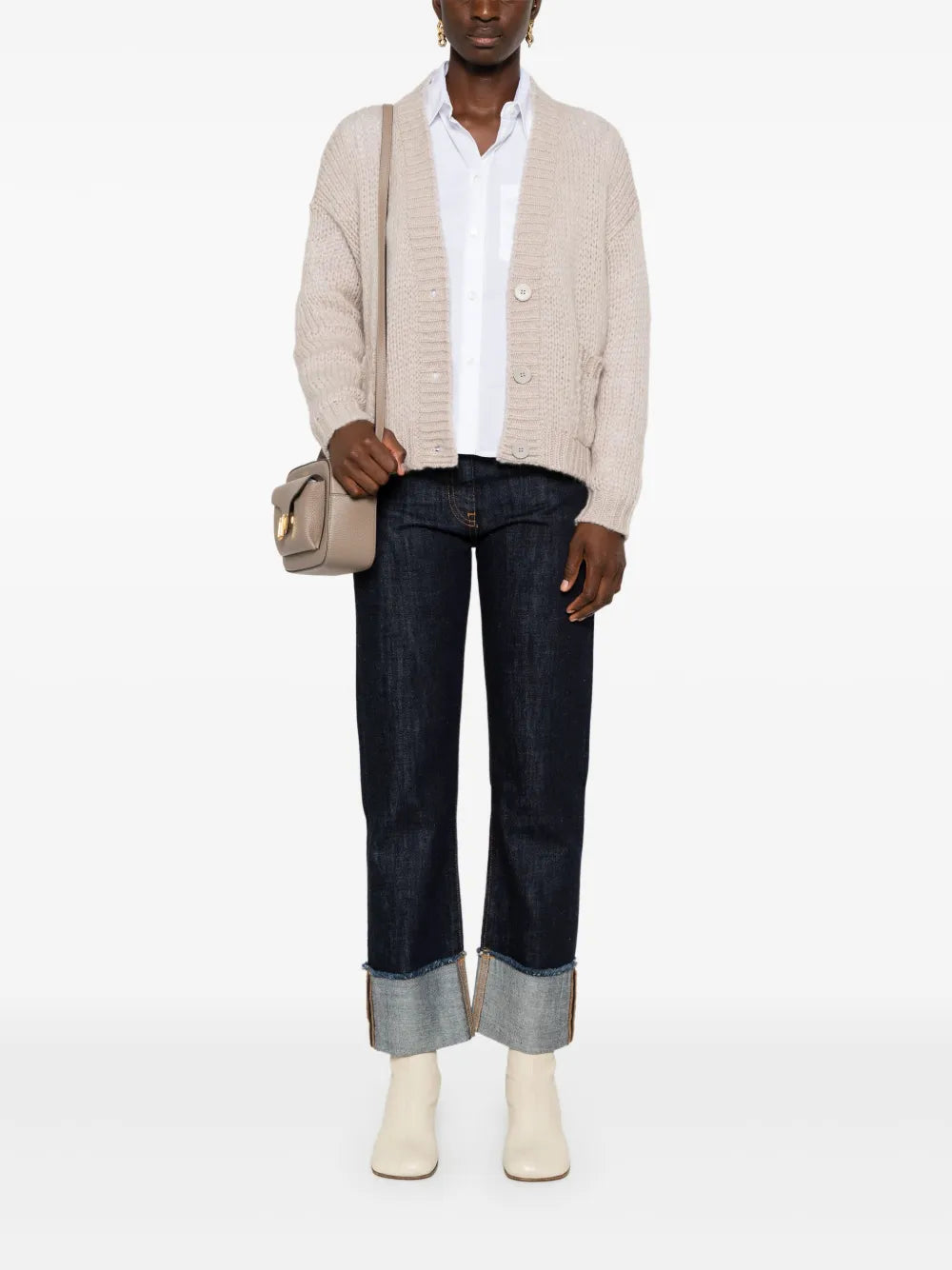 Puffball-Hem Shirt