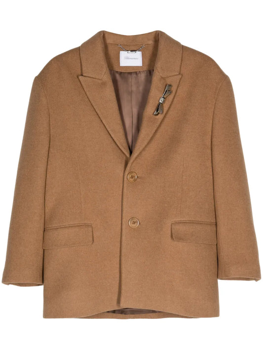 Bijoux-Pin Felted Coat