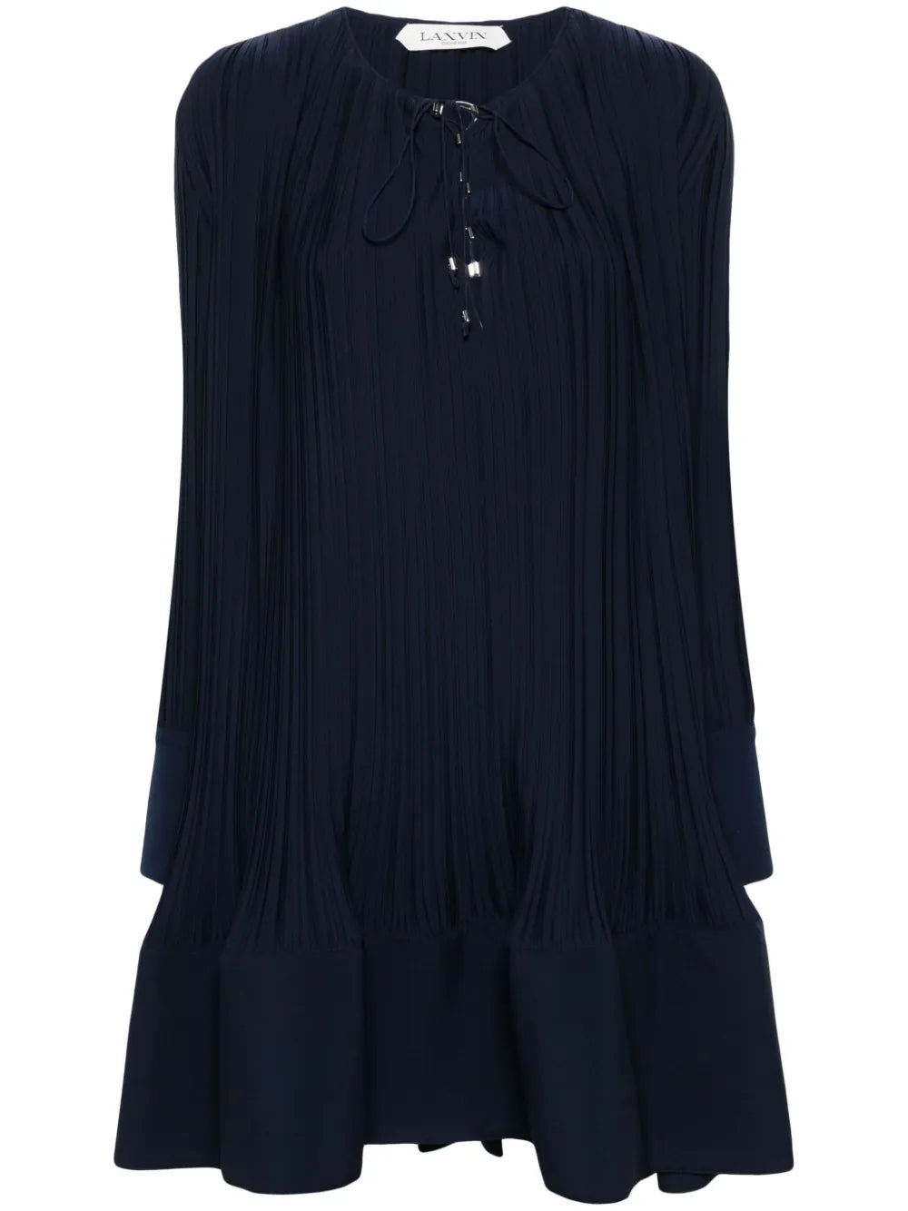 Pleated Midi Dress