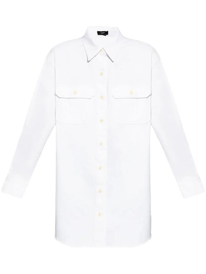 Long-Sleeve Cotton Shirt