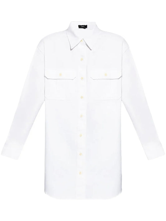 Long-Sleeve Cotton Shirt