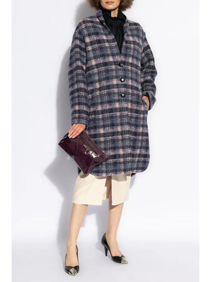 Gabriel Checked Coat