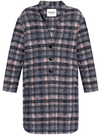 Gabriel Checked Coat