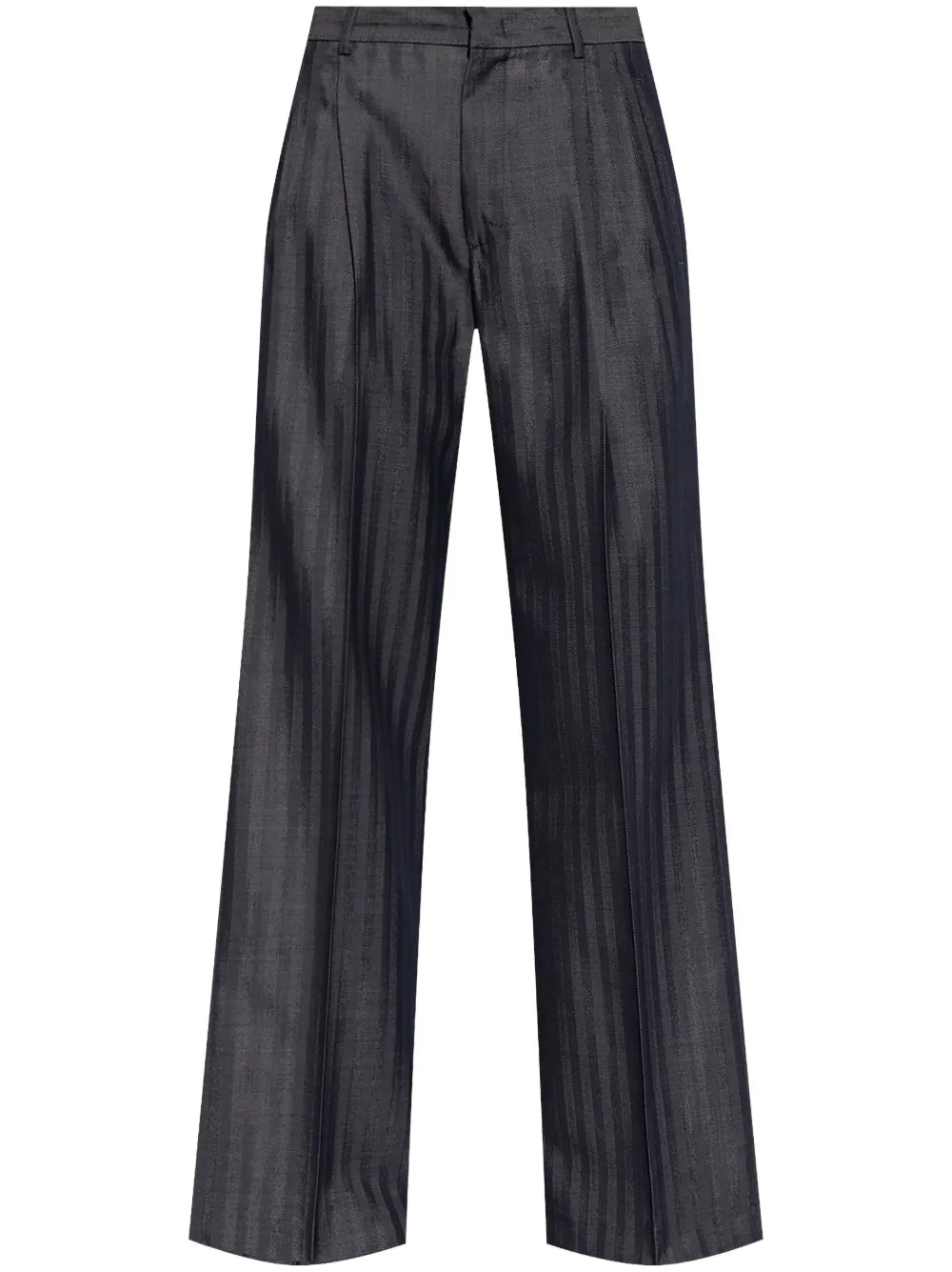 Straight-Leg Tailored Trousers
