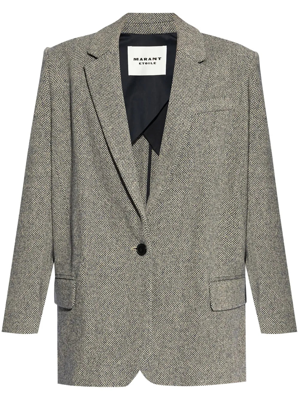 Cikaito Single-Breasted Blazer