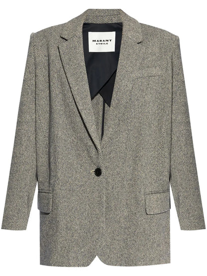 Cikaito Single-Breasted Blazer
