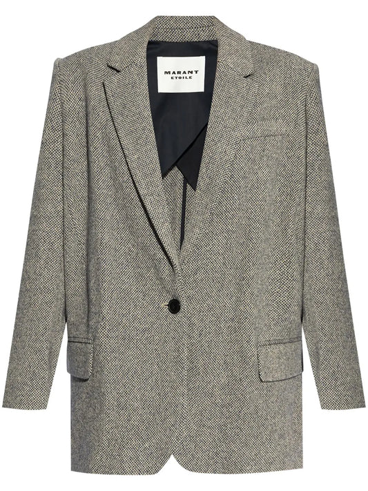 Cikaito Single-Breasted Blazer