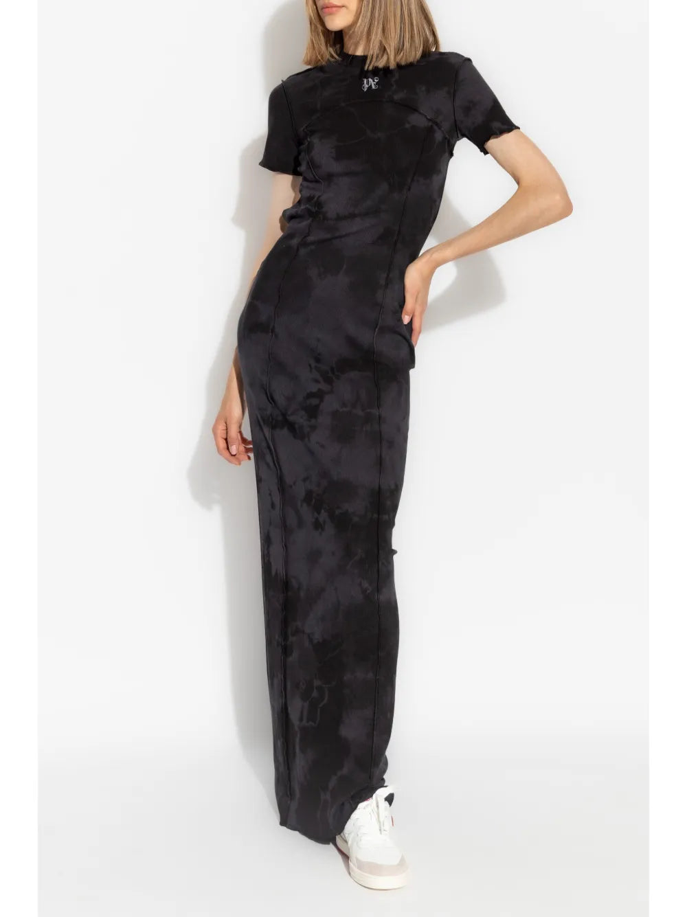 Logo-Embroidered Maxi Dress
