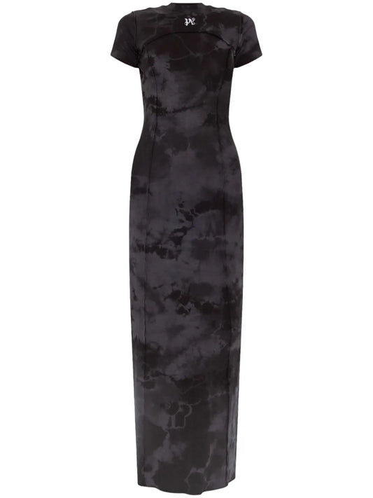 Logo-Embroidered Maxi Dress